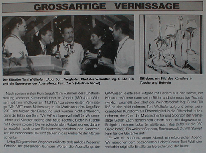 Grossartige Vernissage