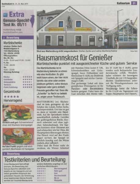 Hausmannskost für Genießer